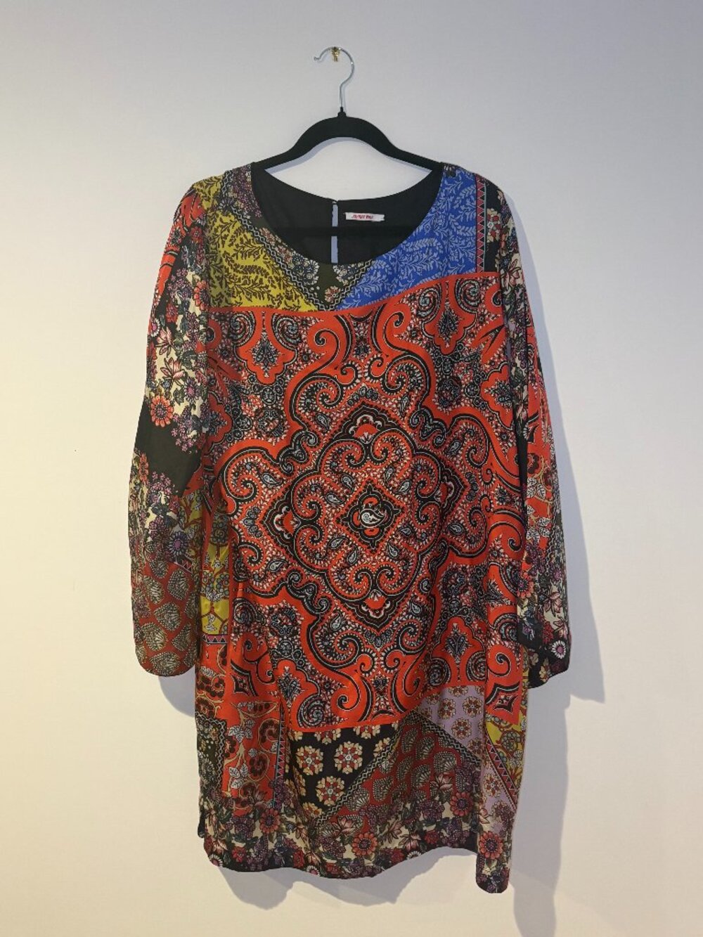 Johnny Was Moa Kabelo Silk Tunic Dress